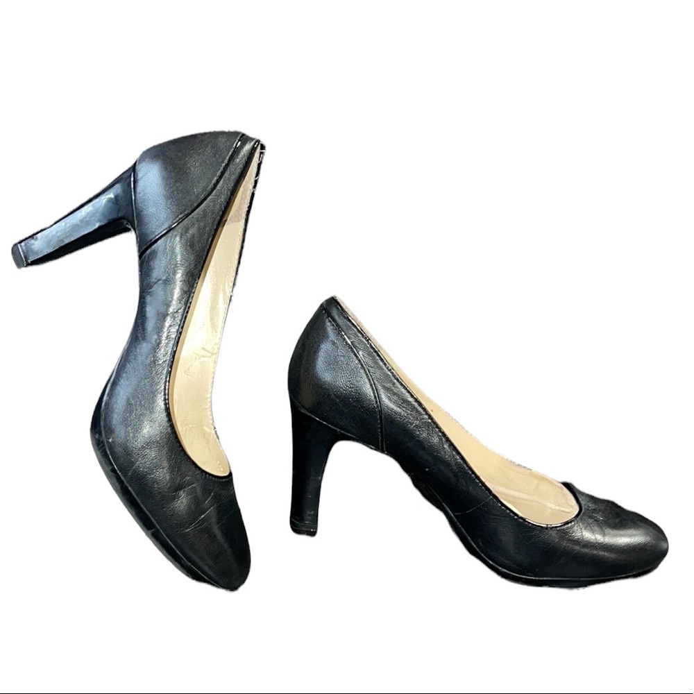 Anne Klein Iflex leather pumps